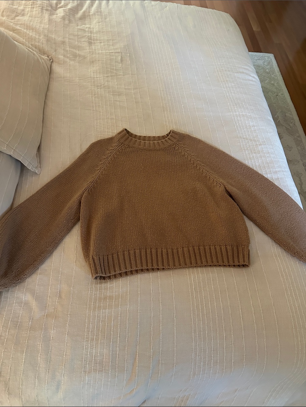 GAP Crewneck Sweater in Camel